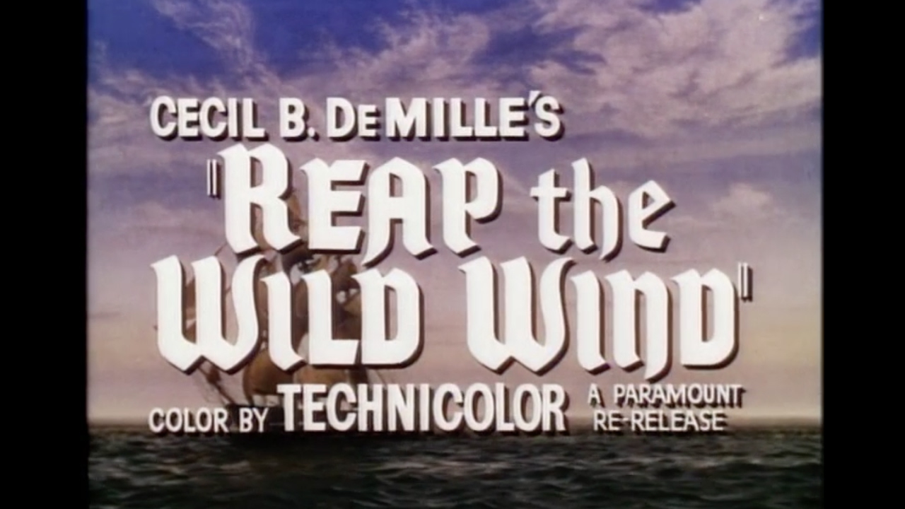 Reap the Wild Wind