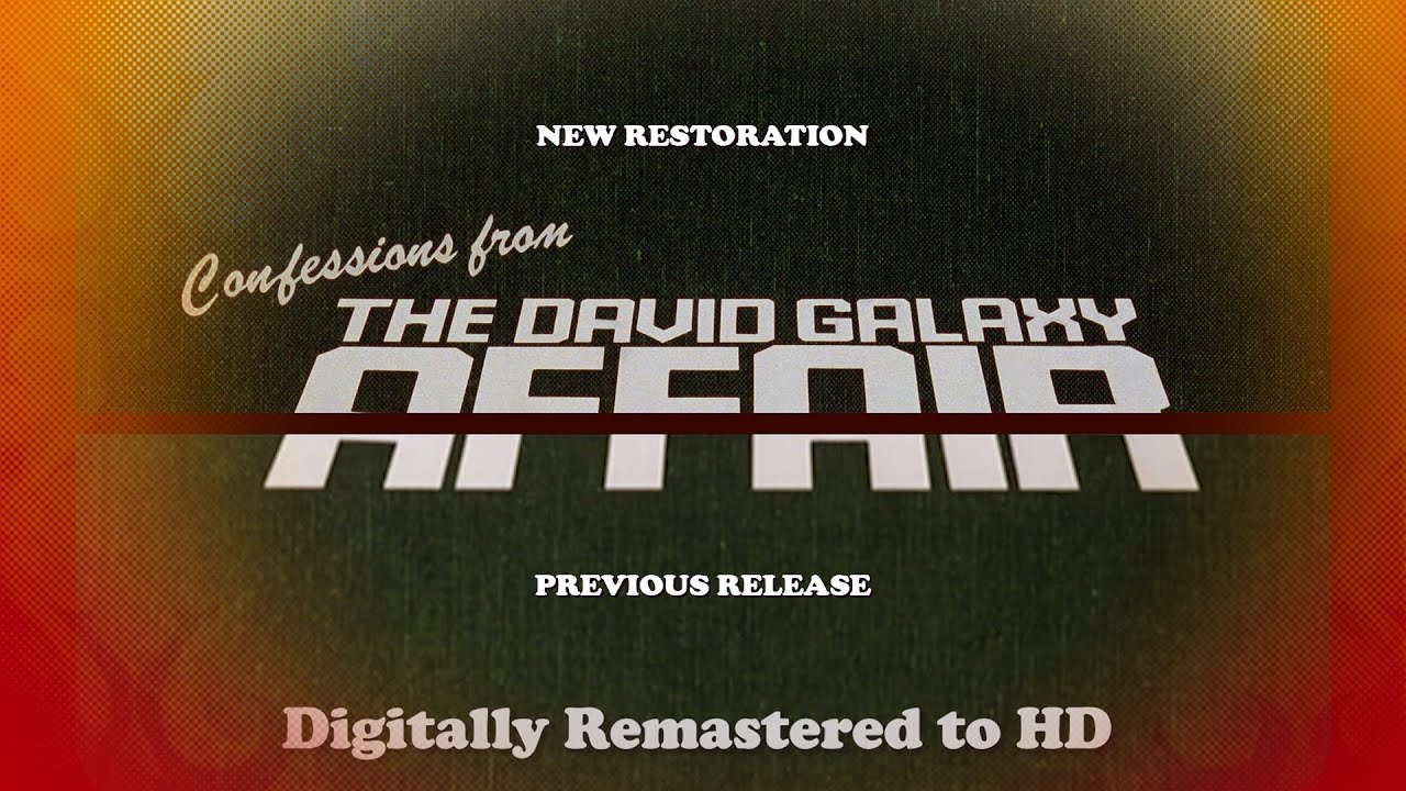 Confessions from the David Galaxy Affair