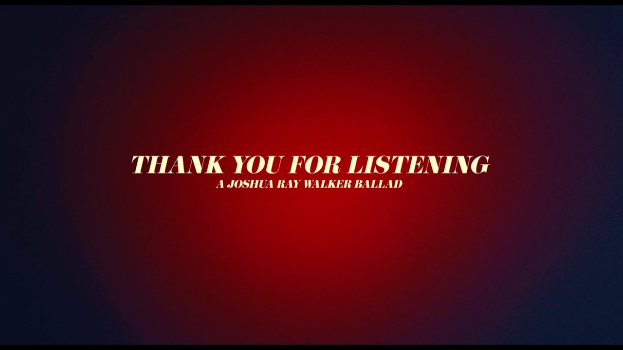 Thank You For Listening