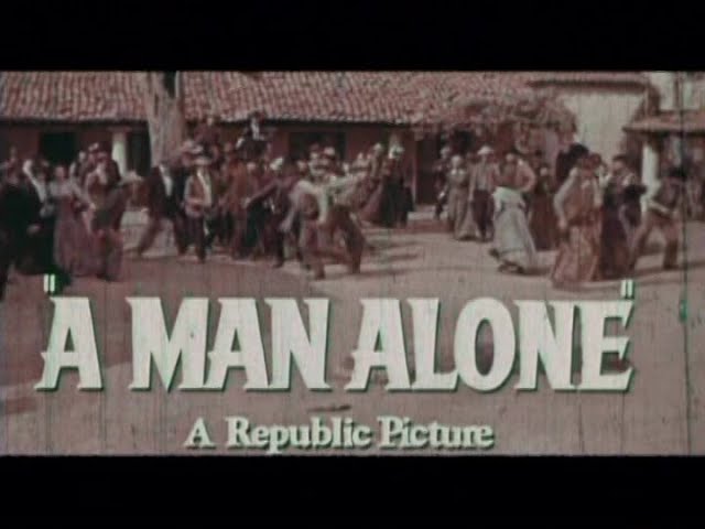 A Man Alone